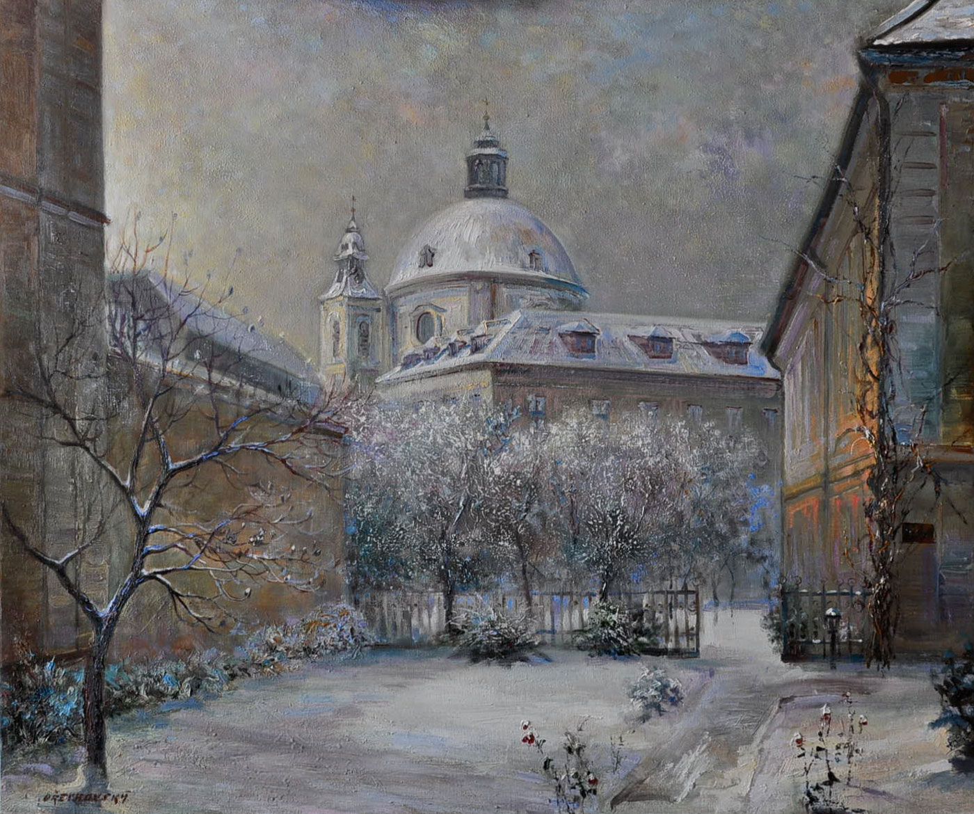Kostel sv. Jana v zimě I.